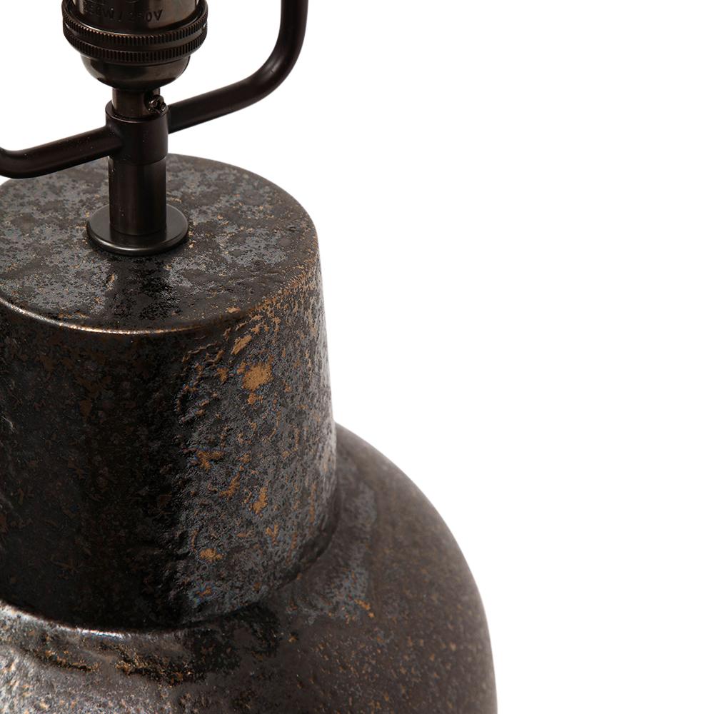 Lee Rosen Design Technics Lampe, Keramik, glasierte Bronze, Rotguss im Angebot 4
