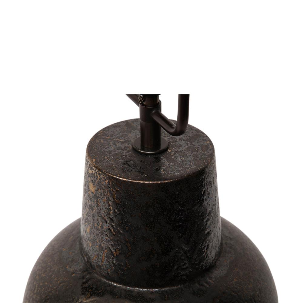 Lee Rosen Design Technics Lampe, Keramik, glasierte Bronze, Rotguss im Angebot 11
