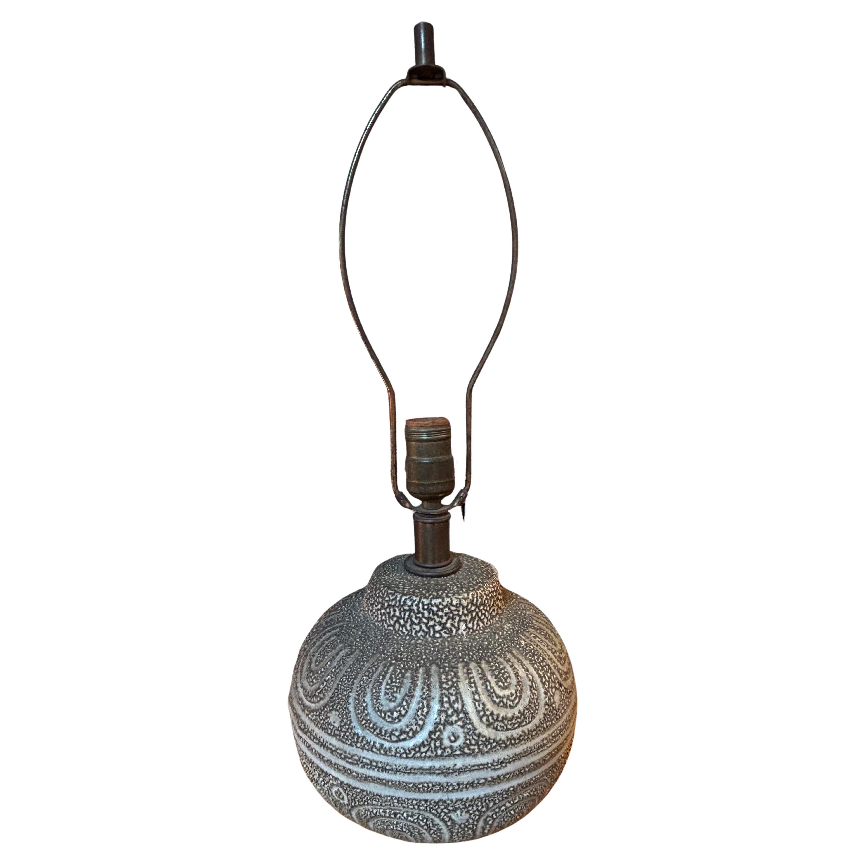 Lee Rosen For Design Technics, lampe de table en céramique