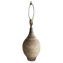Lee Rosen for Design Technics Large Pottery Lamp