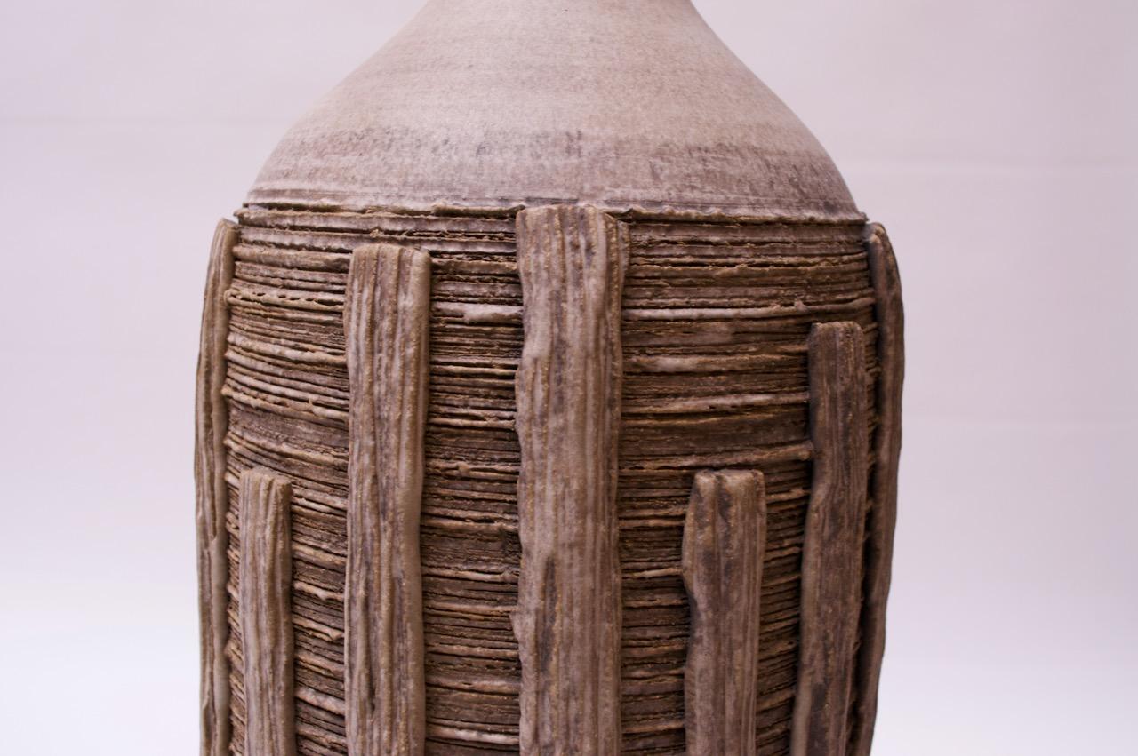 Lee Rosen for Design Technics Oversized Terracotta Table Lamp For Sale 4
