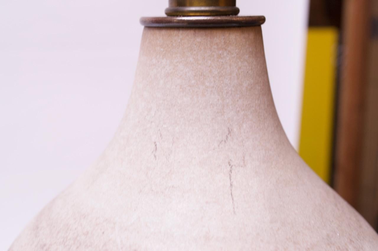 Lee Rosen for Design Technics Oversized Terracotta Table Lamp For Sale 2