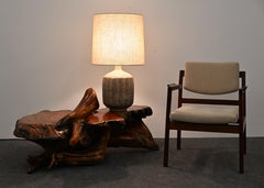 Lee Rosen for Design Technics Textured Ceramic Table Lamp