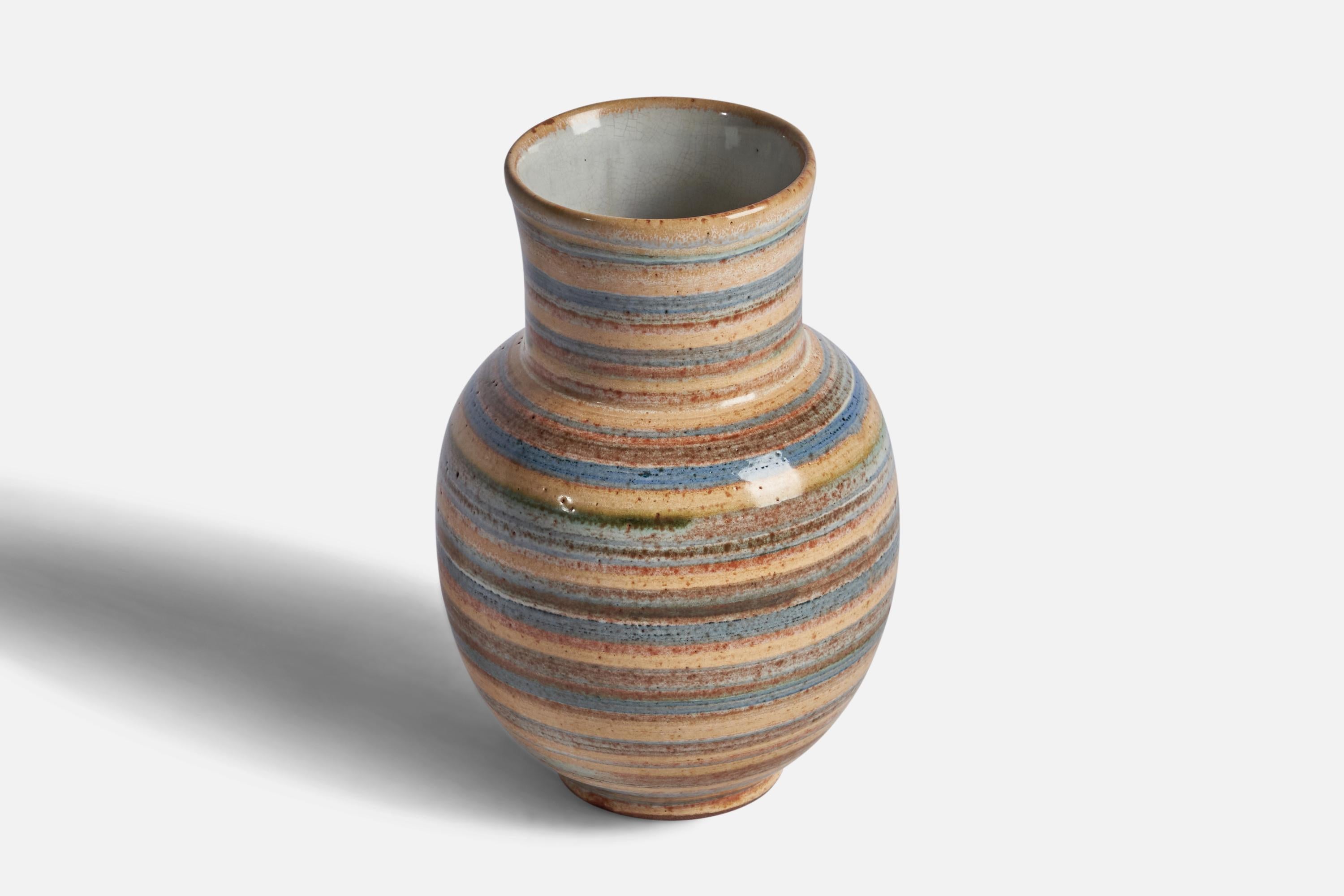 Lee Rosen, Vase, Keramik, USA, 1950er Jahre (Moderne der Mitte des Jahrhunderts) im Angebot