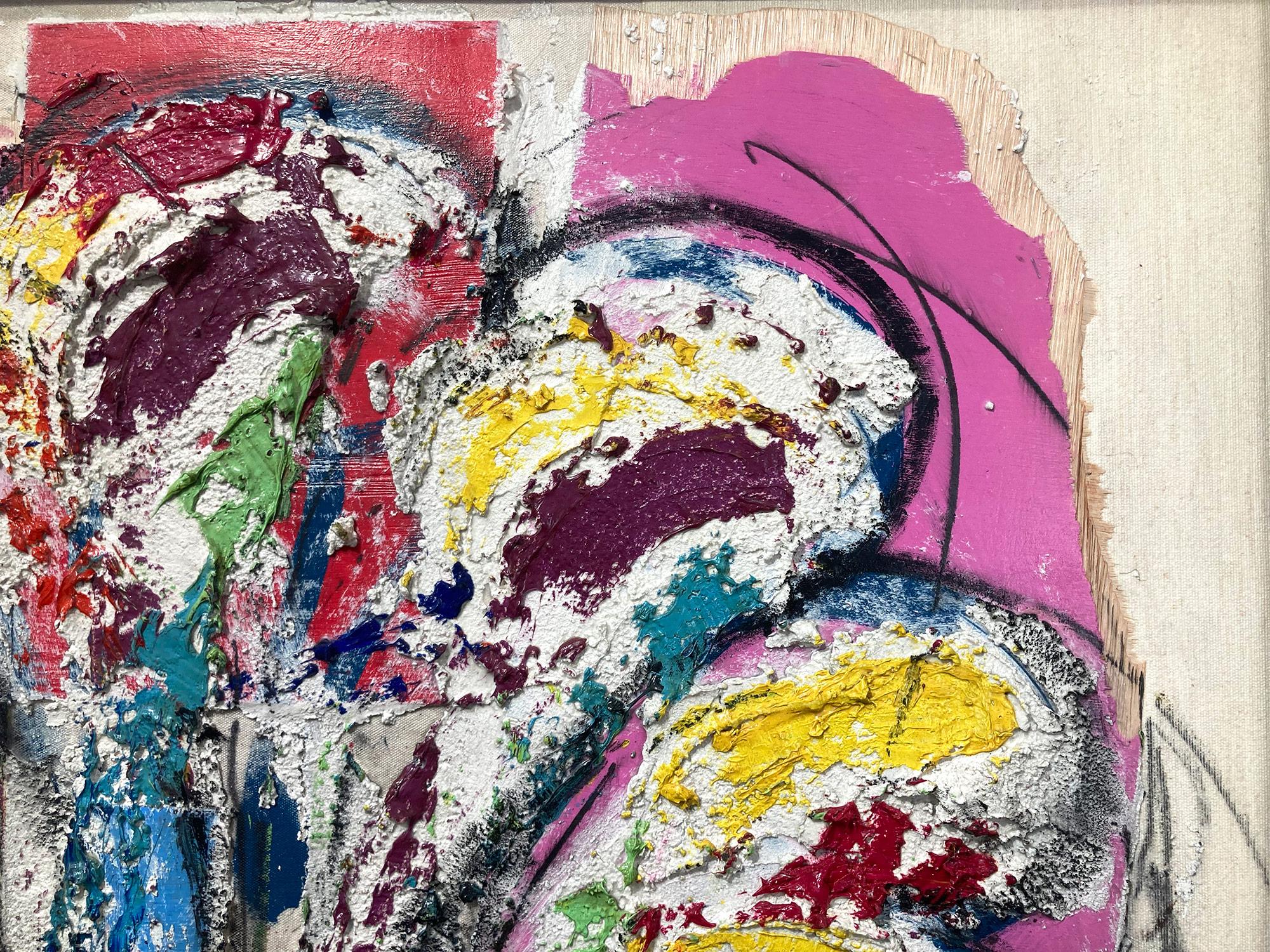 Rooted in the tradition of improvisation and abstraction, Lee Seung Chul’s paintings serve as windows into the philosophical depths of human emotion, approaching mental and emotional truths through allegorical and symbolic means. Working on a grand
