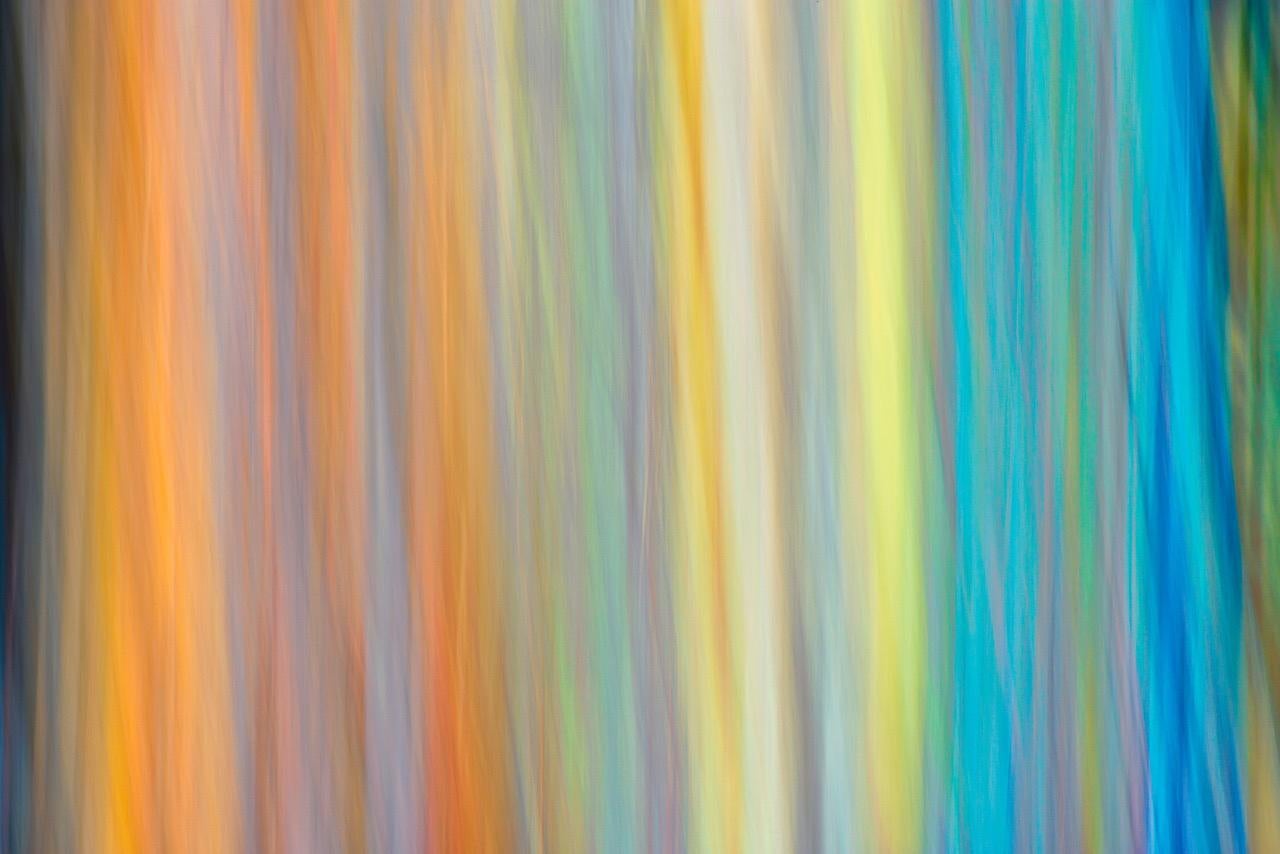 Abstract Print de Lee Sie - Impresión metálica en color de paisaje, "Solace" 2017