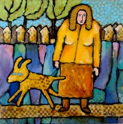 Monica and Dash, Original Painting