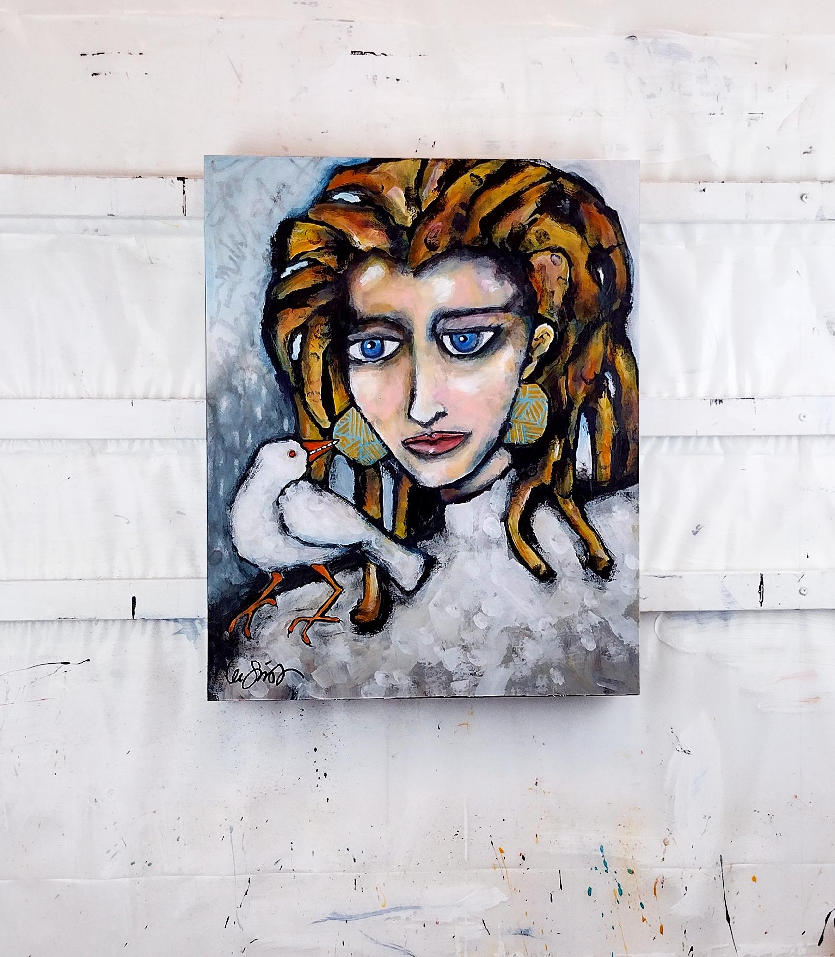 El Mentor, Pintura Original - Painting Arte marginal de Lee Smith