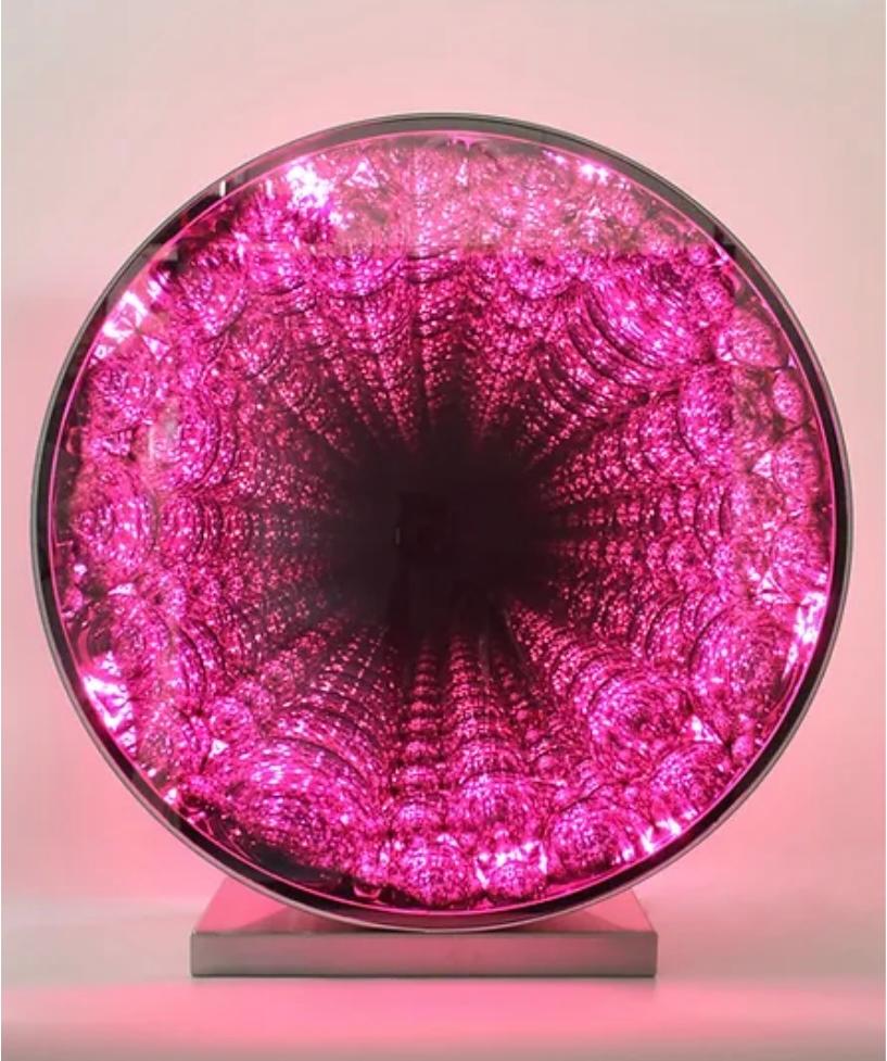 Wormhole-70 - Pink Abstract Sculpture by Lee Song Joon