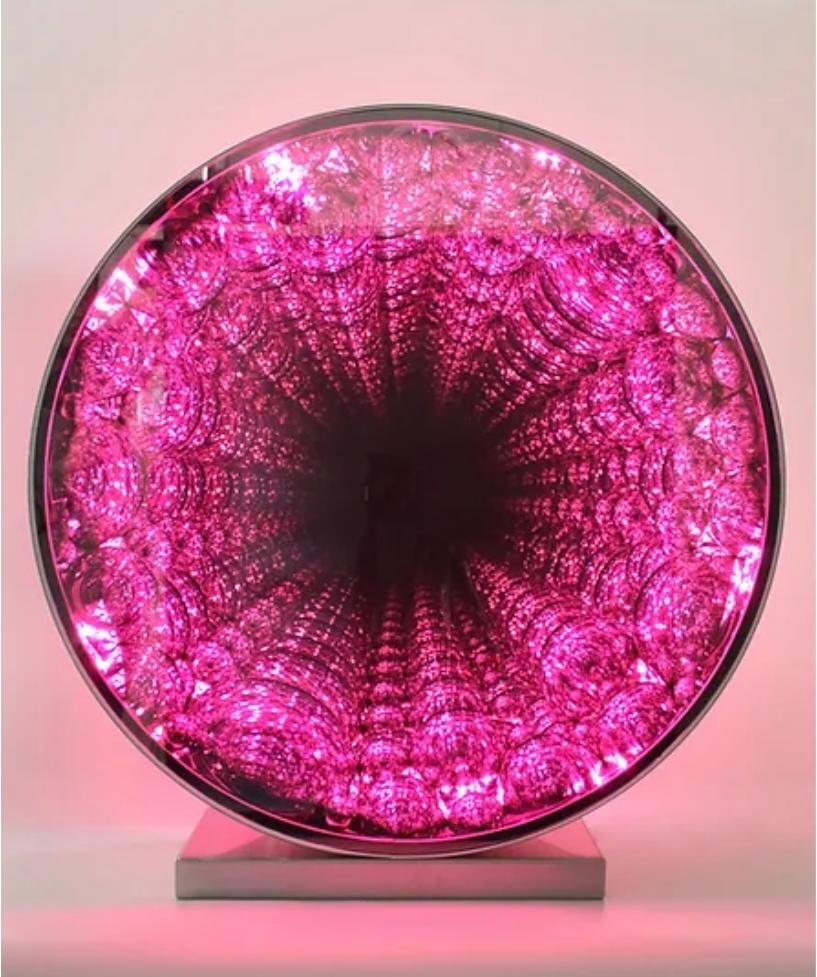 Wormhole 70 - Pink Abstract Sculpture by Lee Song Joon