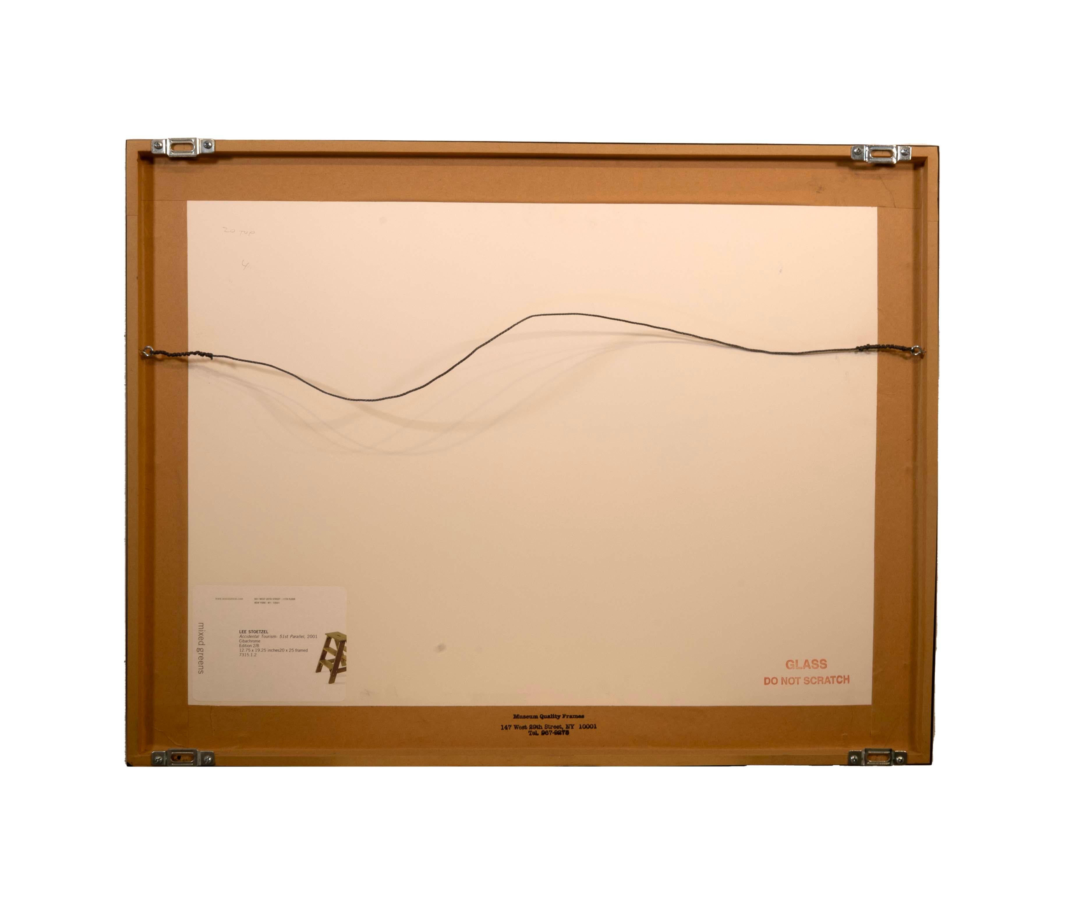 Lee Stoetzel accidental Tourism 51st Parallel Contemporary Cibachrome 2/8 Gerahmt im Angebot 1