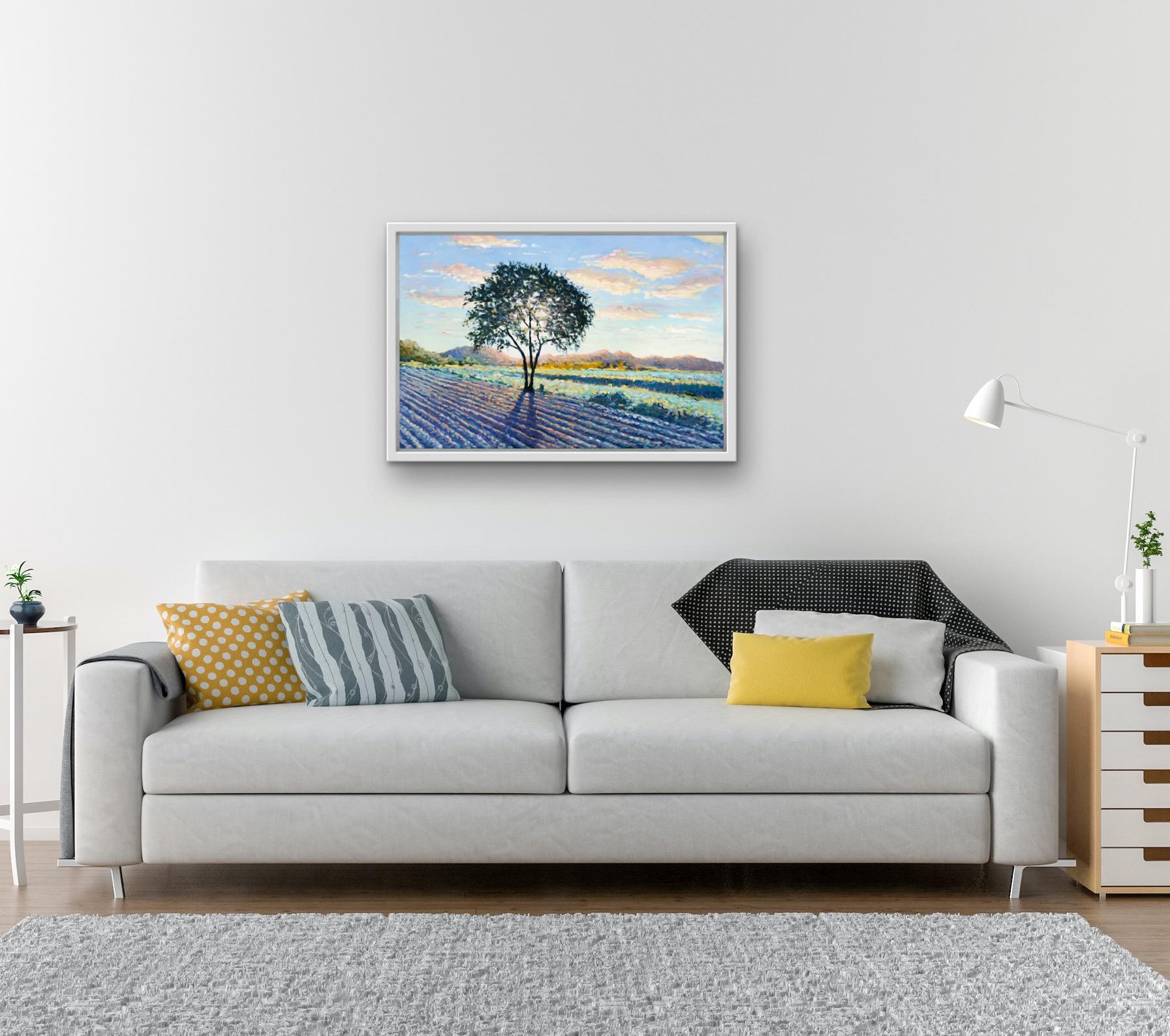 Dawn Frost, arte impresionista, arte paisajista, arte asequible - Painting de Lee Tiller