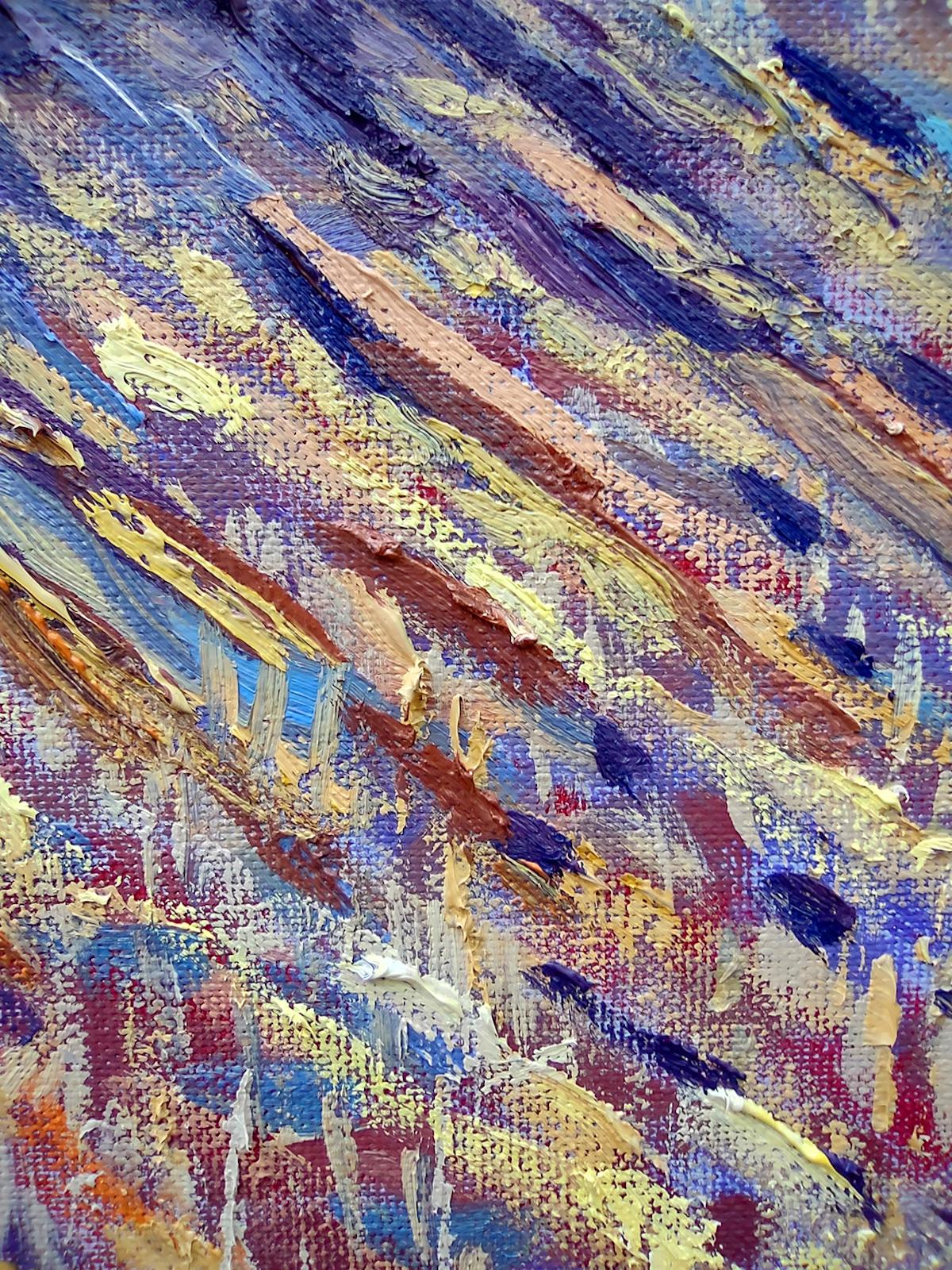Campos de Oro - Painting Impresionista de Lee Tiller