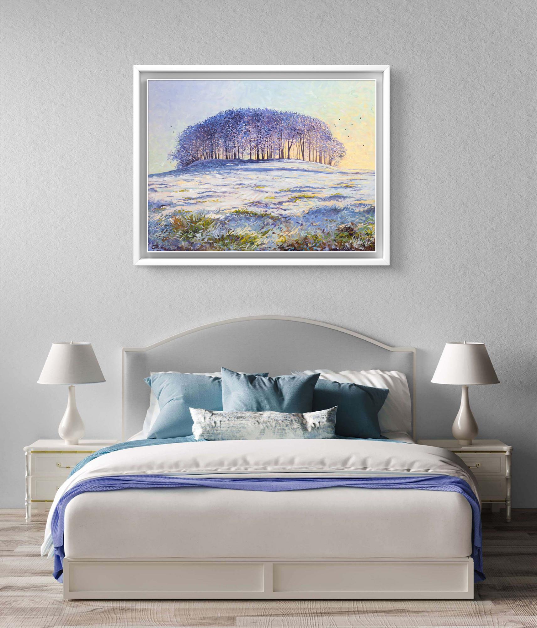 Havre aux Crocs - Contemporain Painting par Lee Tiller