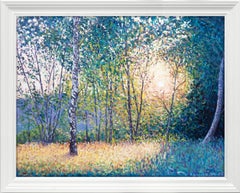 Song's of Summer Eve, quadro originale, arte del paesaggio, impressionista