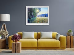Song's of Summer's Morn, Original Landscape Painting, Impressionist Artwork