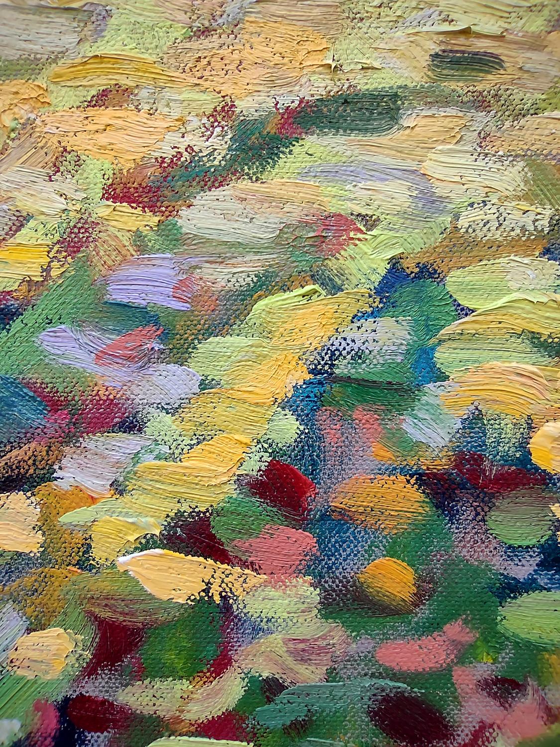Tapestry of Light (October Gold)  - Impressionist Painting by Lee Tiller