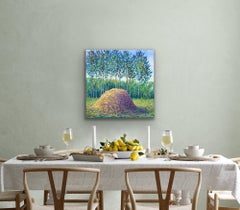 The Magpie, Impressionist Landscape Art, Original Oil Paintings, Nature Art