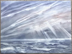 Les nuages et la mer se séparent
