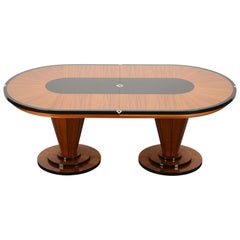 Lee Weitzman Art Deco Dining Room Table, 1999