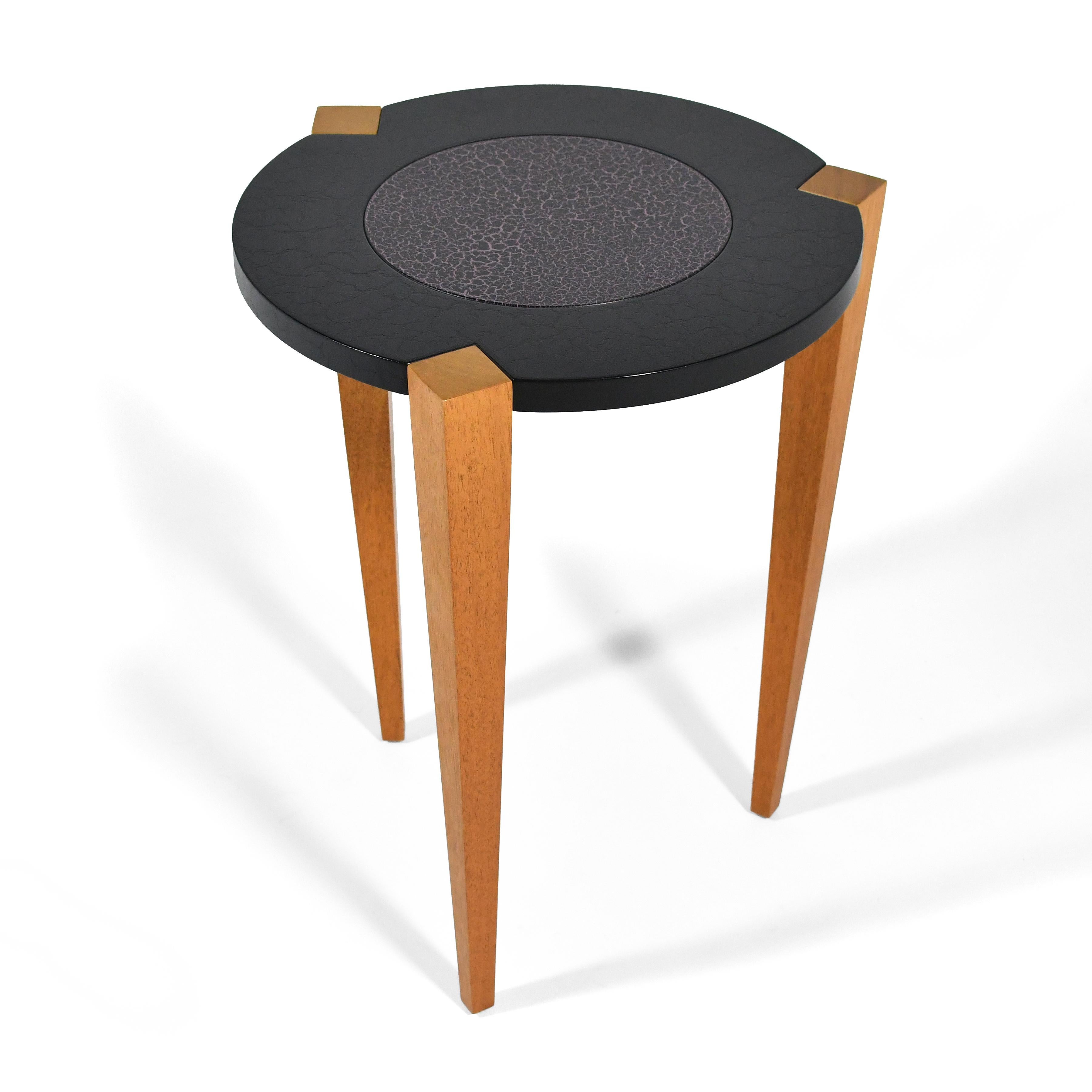 Post-Modern Lee Weitzman Side Table For Sale
