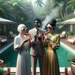 Lee Wells 'Smoky Serenity