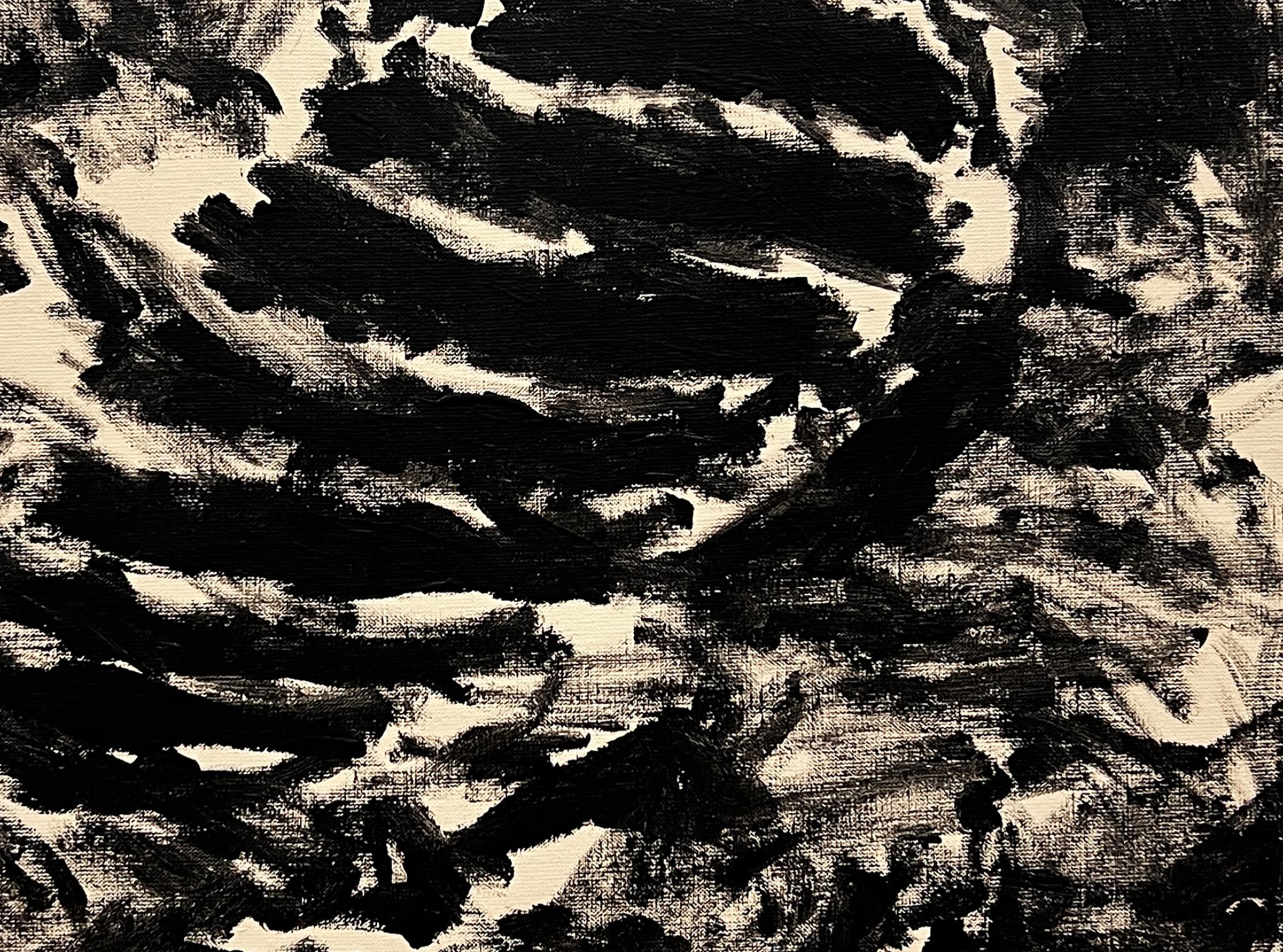 Deckards Traum, Ein kleiner Schritt – Painting von Lee Wells