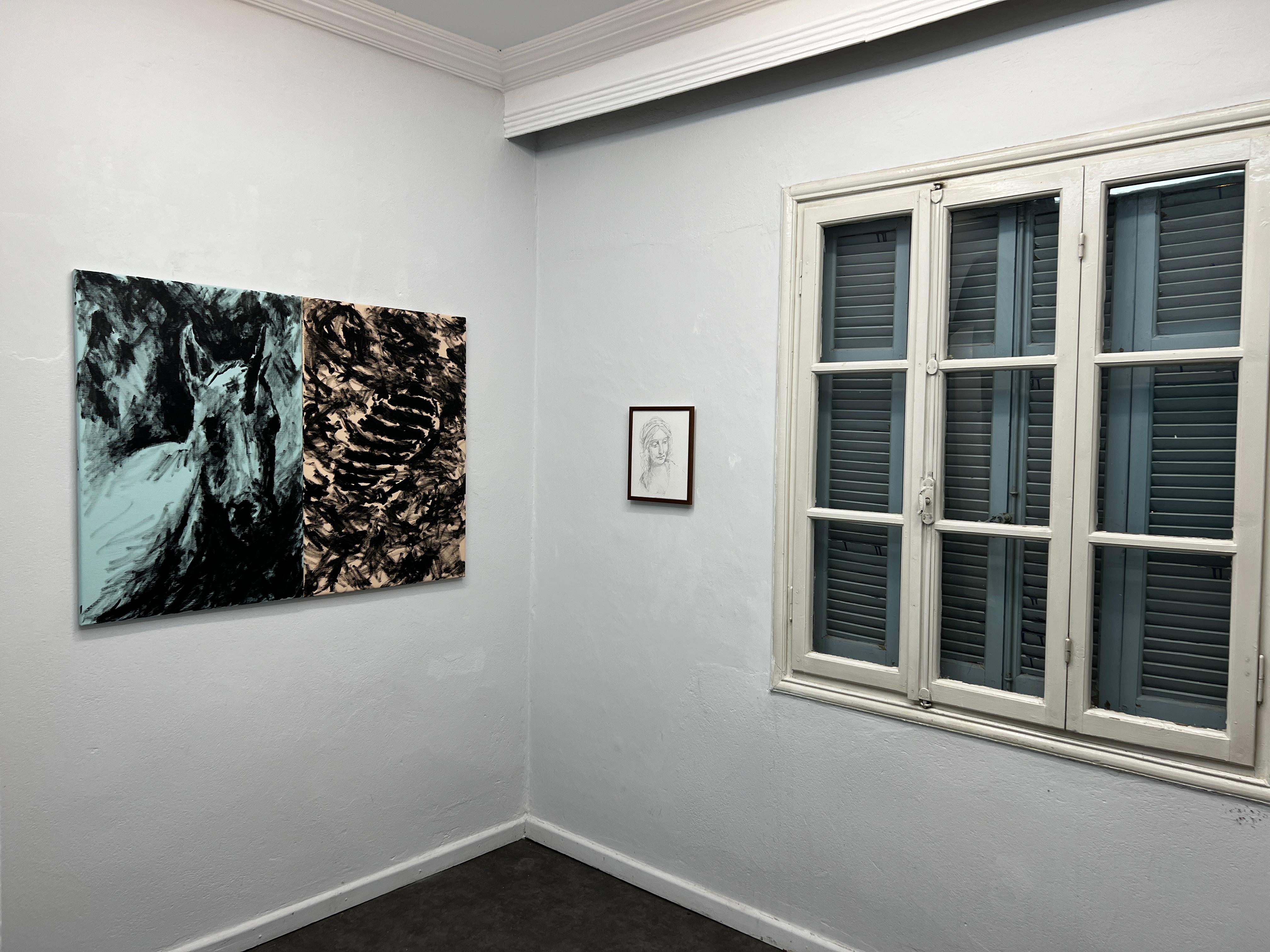 Deckards Traum, ein kleiner Schritt (Teil 2 von 2)
2024
Acryl auf Leinen
36 x 24 Zoll
Verso signiert, datiert und mit einem Vermerk versehen

Derzeit bis zum 14. Januar im Rahmen der Ausstellung Allegories of Rich Tapestries, New Paintings by Lee