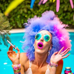 Poolside Party n°1 (Série Naiades 1)