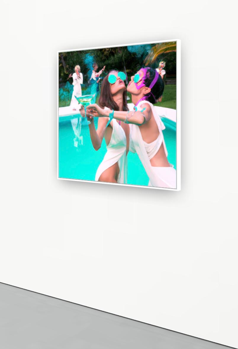 Es kursierten Gerüchte über den POOL (Zeitgenössisch), Photograph, von Lee Wells