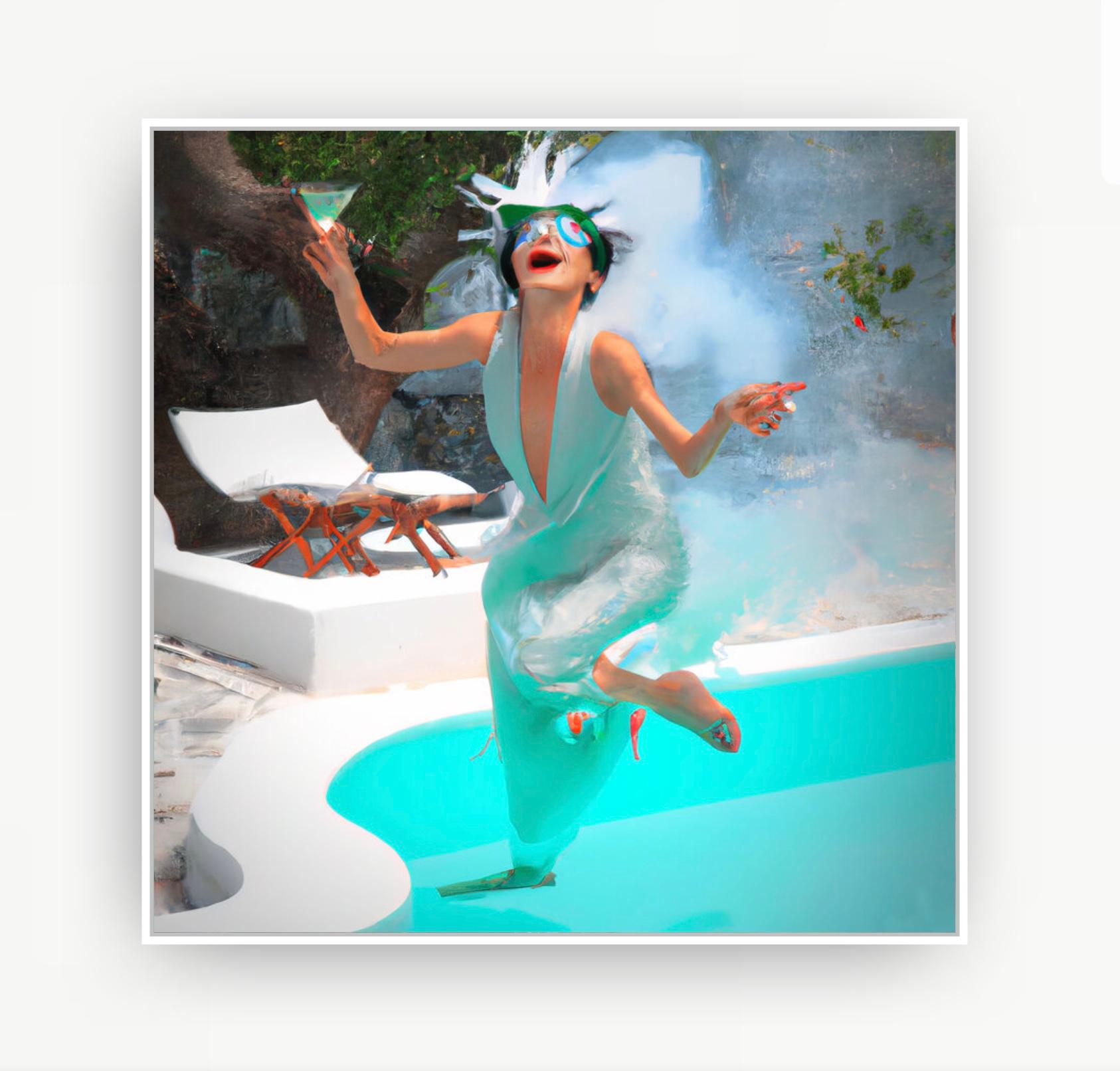 Marcher sur l'eau 1 - Photograph de Lee Wells
