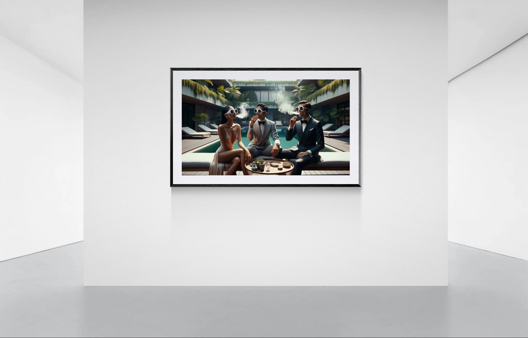 Ephemeral Elegance (EOW L3) - Contemporary Print by Lee Wells