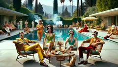 « Poolside Prophets (EOW L24) » de Lee Wells