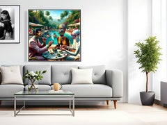 Lee Wells 'Tropical Twilight, End of the World Party #12'
