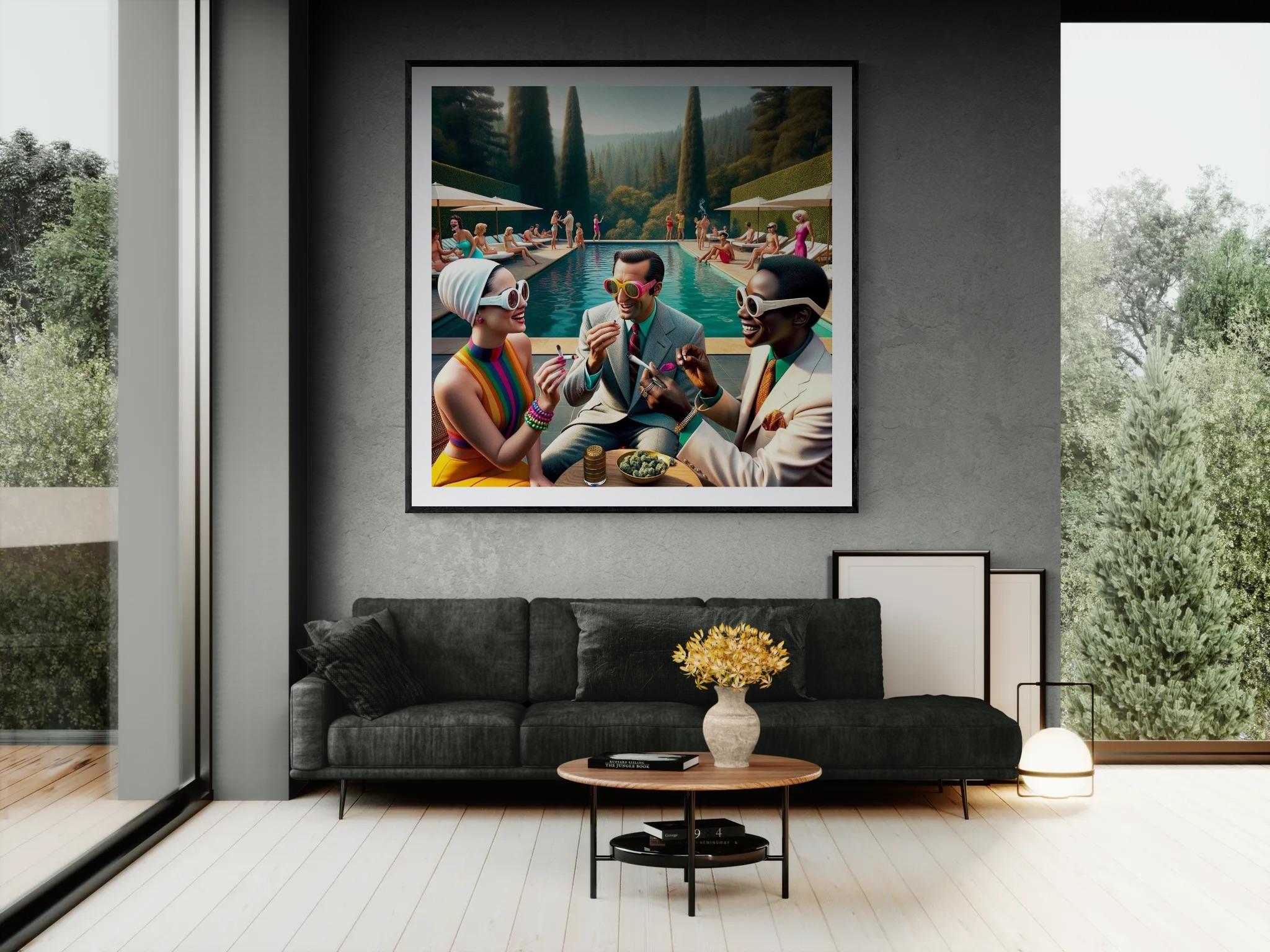 'Vivid Vale Valediction #13', 2024 - Print by Lee Wells