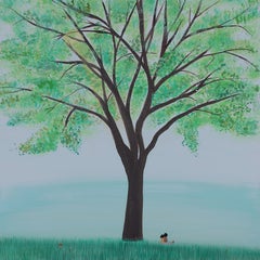 Korean Contemporary Art by Lee Yu Min - Big Tree
