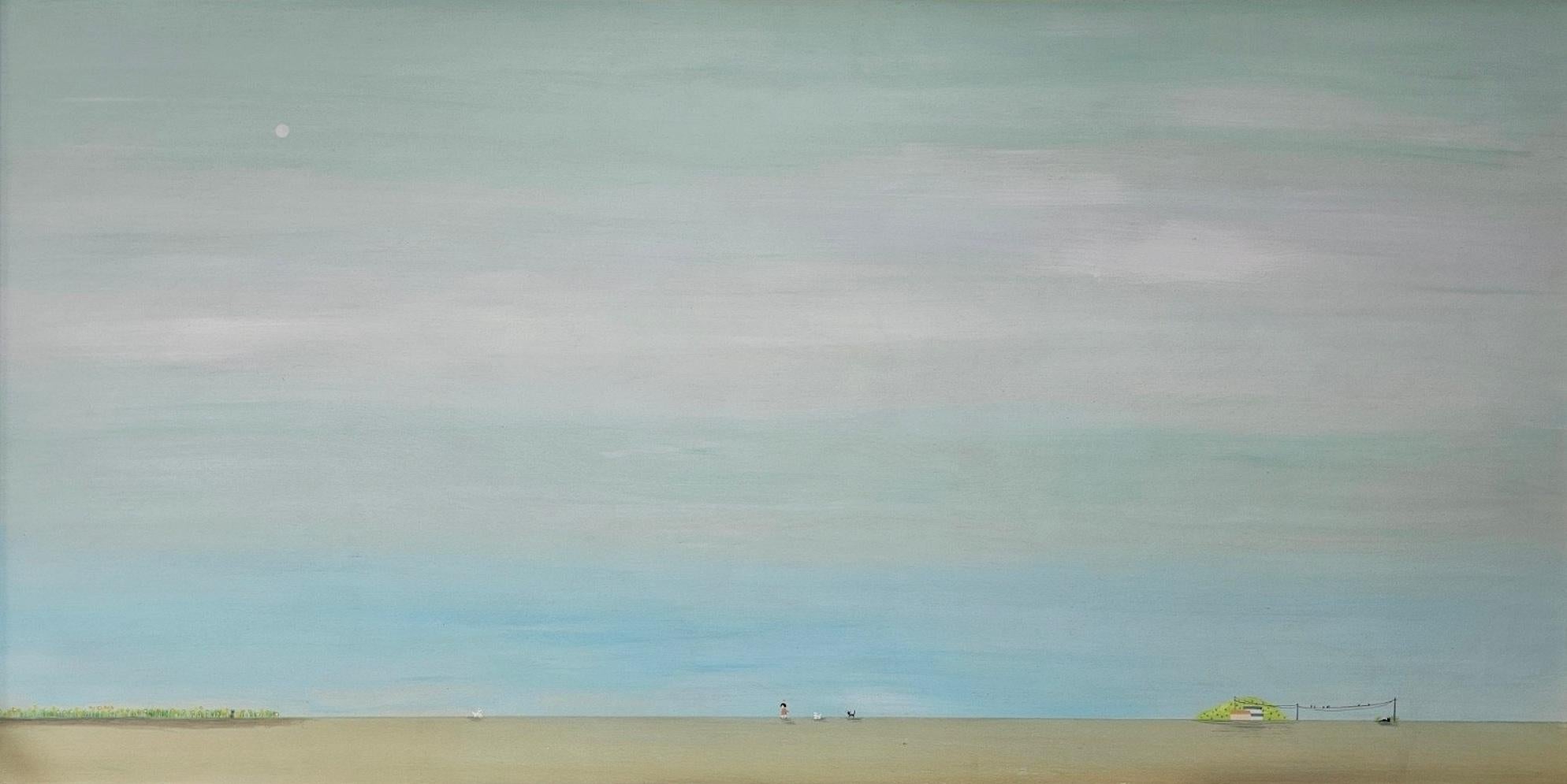 Acrylique sur panneau de bois + cadre

Lee Yu Min est un artiste coréen né en 1987 qui vit et travaille à Daejeon, en Corée du Sud. Elle s'est spécialisée dans la peinture coréenne et a terminé ses études de doctorat dans ce domaine. Son travail est