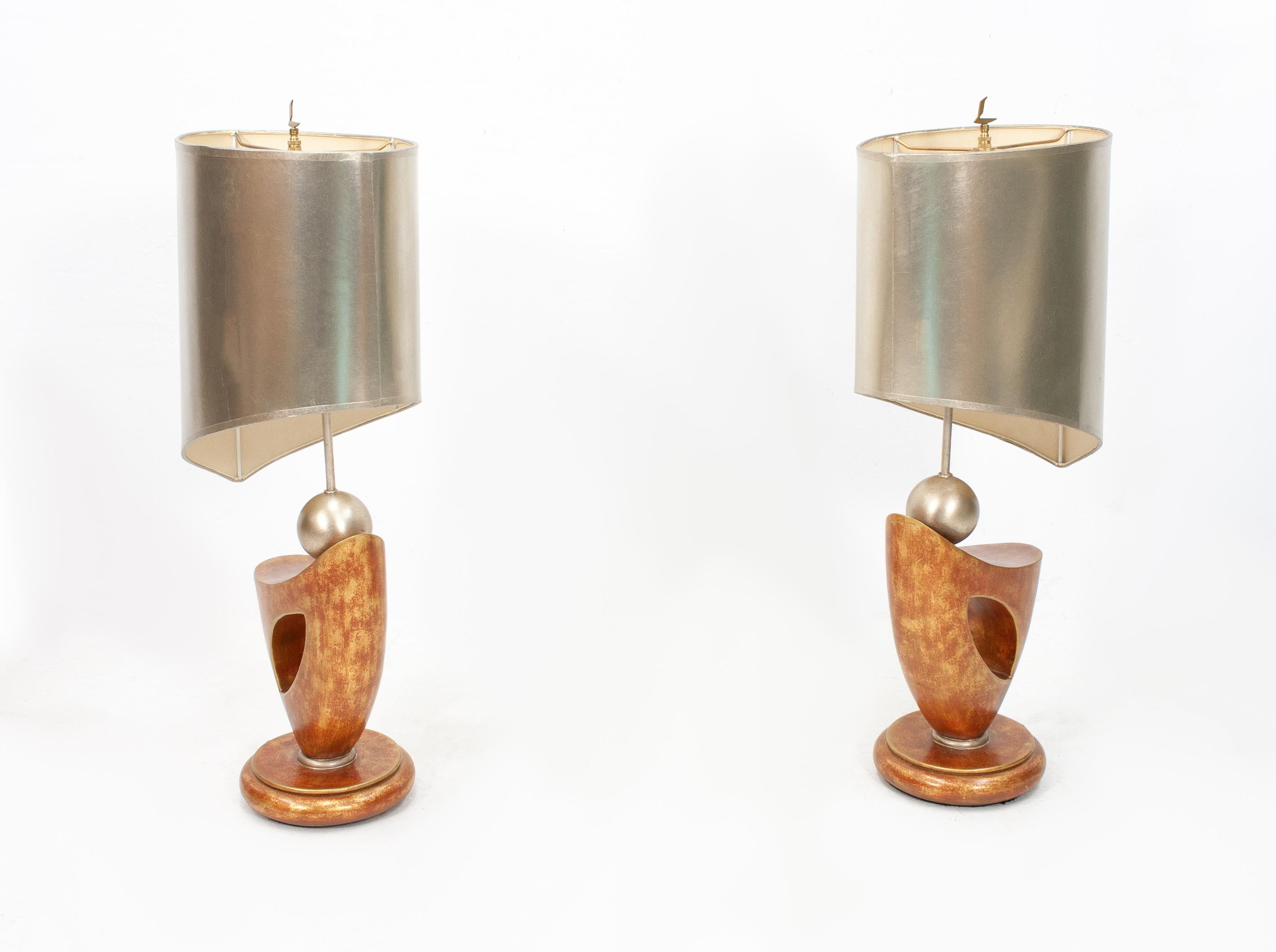 American Leeazanne Table Lamps Regency, 1980s