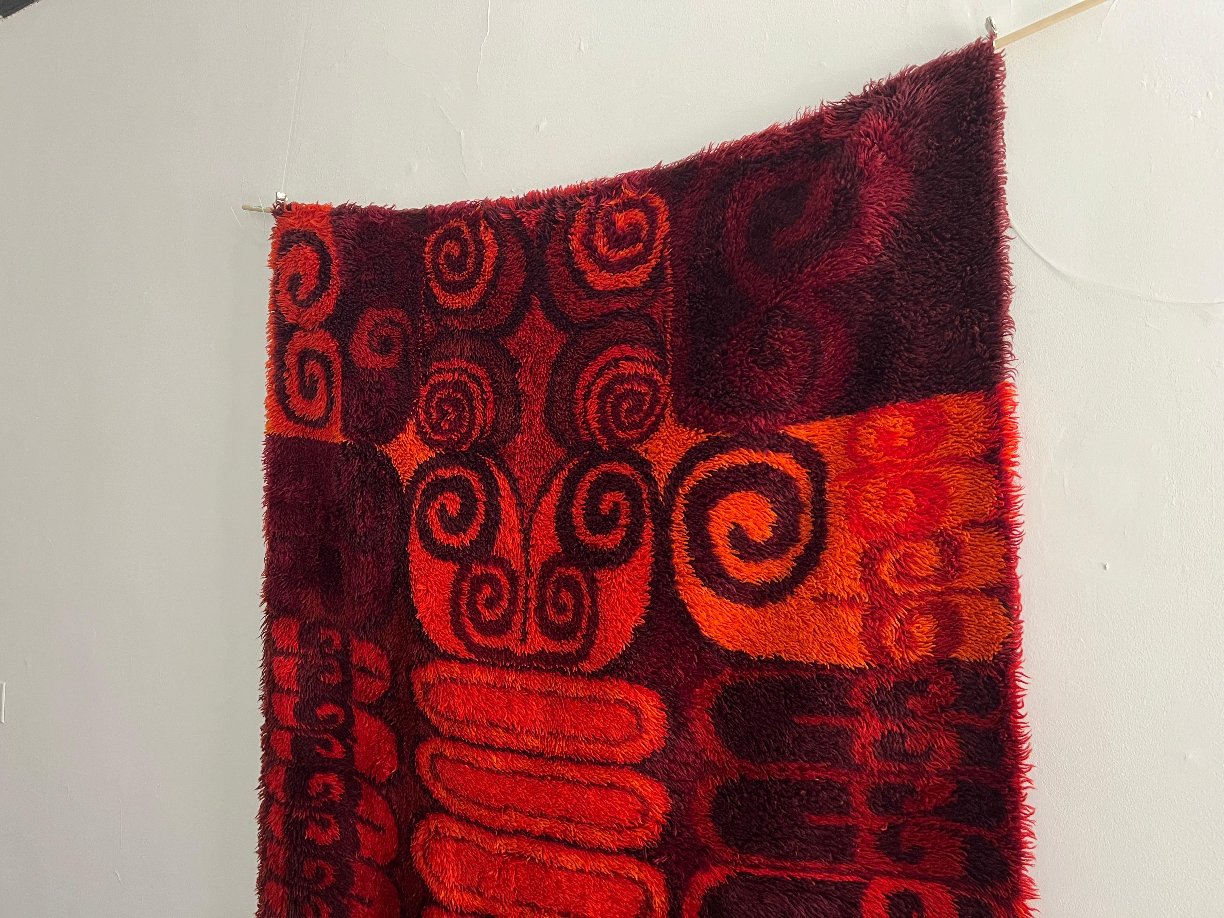 Leena Kaisa Halme 1960s Monumental Scandinavian Tapestry For Sale 3
