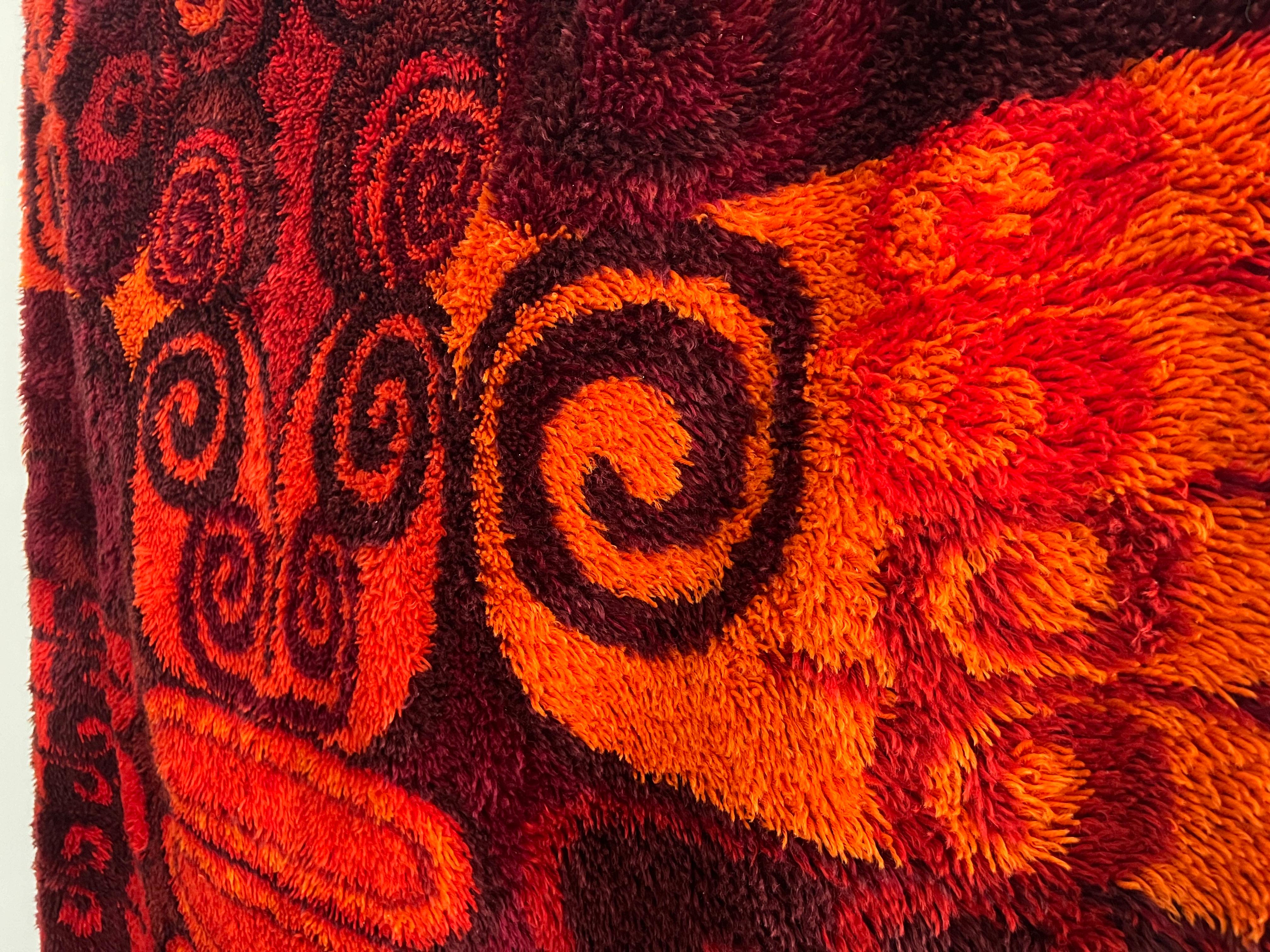 Leena Kaisa Halme 1960s Monumental Scandinavian Tapestry In Good Condition For Sale In Saint Paul, MN