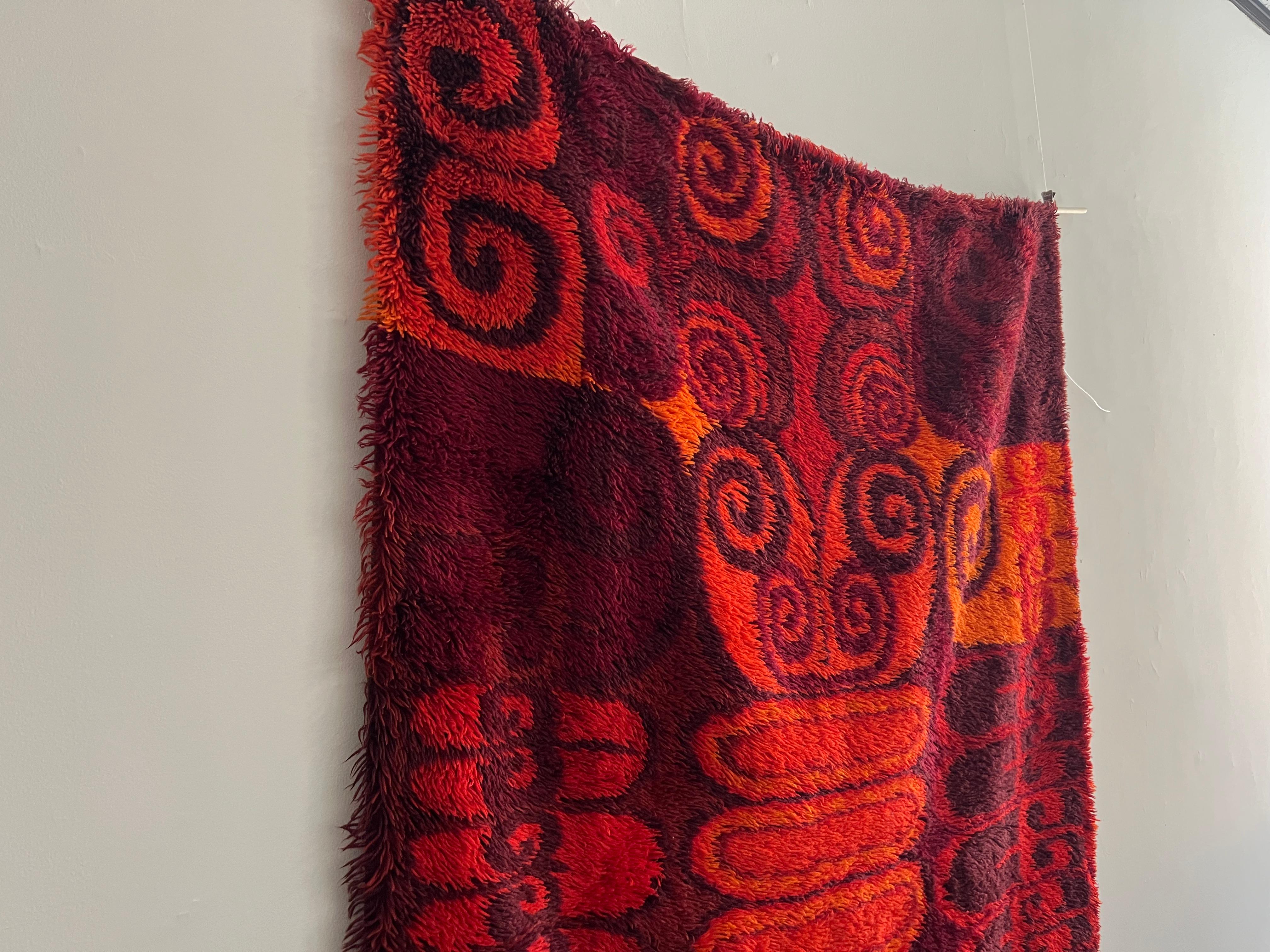 Leena Kaisa Halme 1960s Monumental Scandinavian Tapestry For Sale 1
