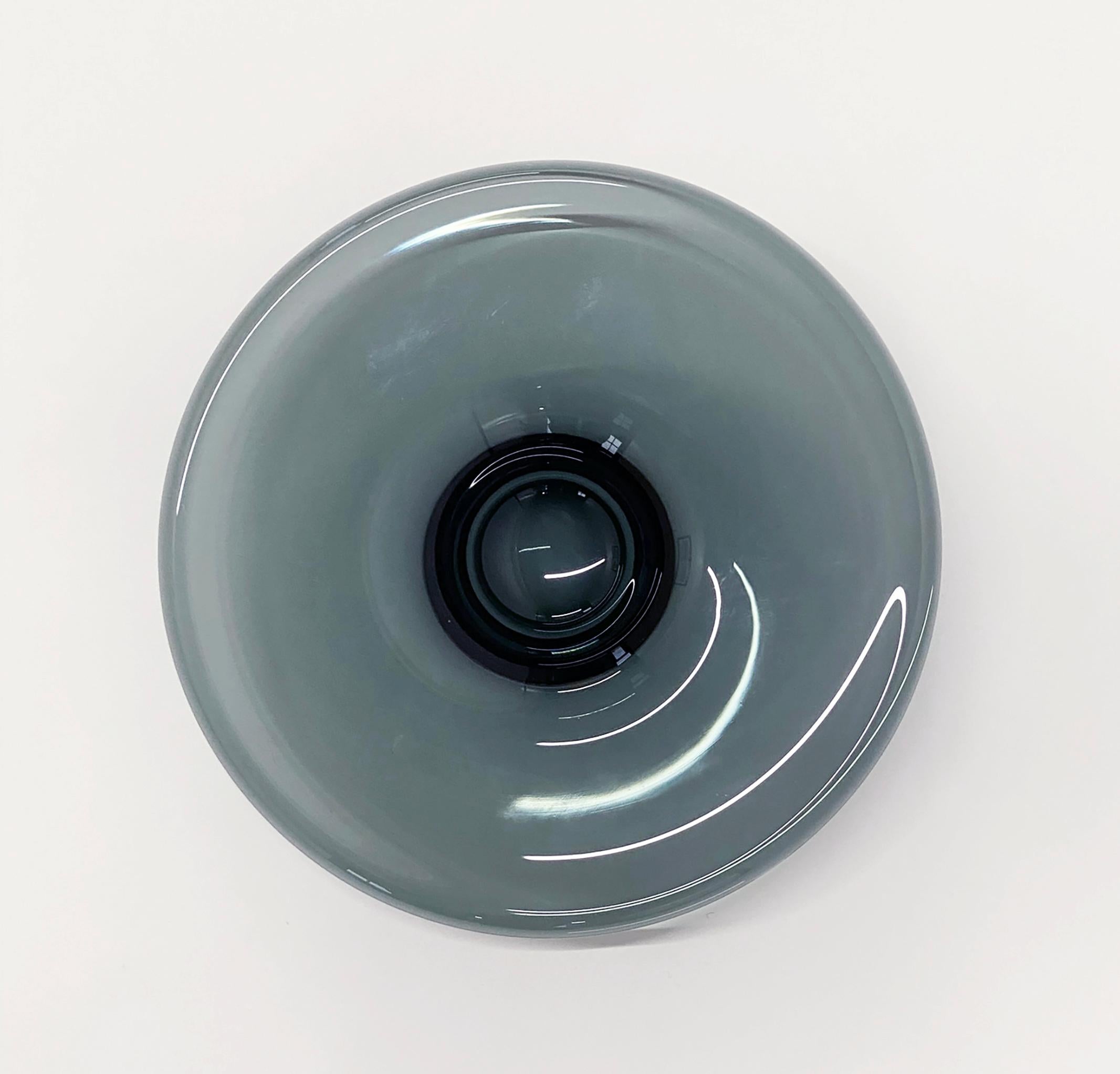 Mid-Century moderno Ciotola di vetro pesante Andries Dirk Copier (A. D.) Leerdam -- 10 libbre in vendita