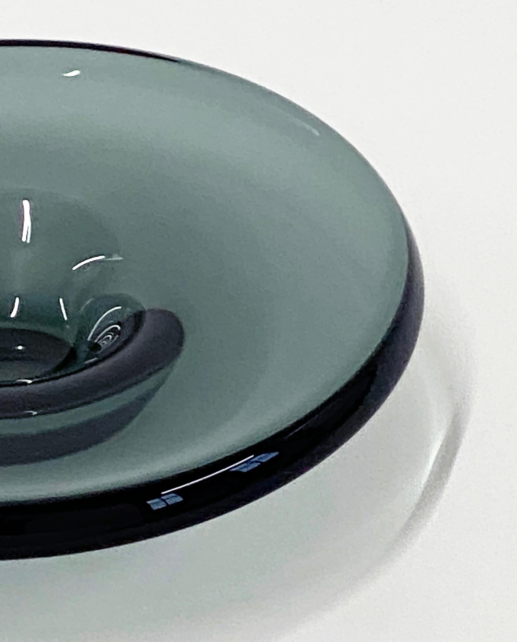 Olandese Ciotola di vetro pesante Andries Dirk Copier (A. D.) Leerdam -- 10 libbre in vendita