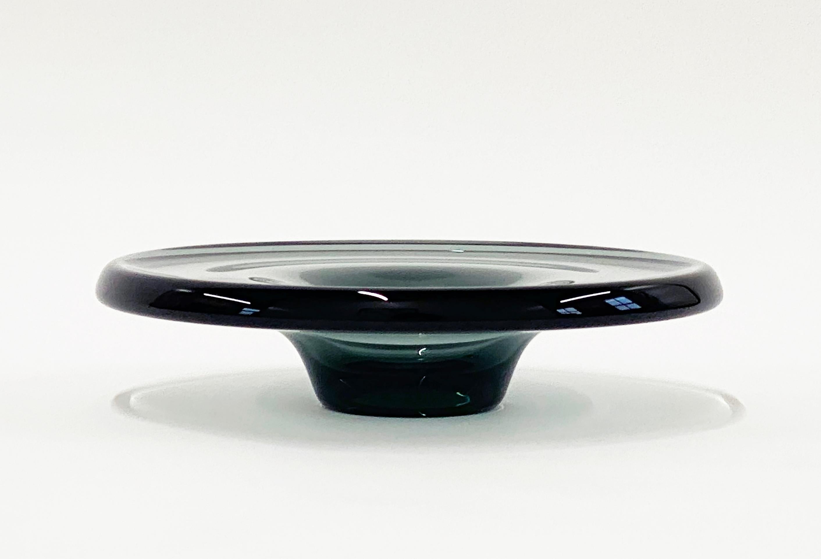 XX secolo Ciotola di vetro pesante Andries Dirk Copier (A. D.) Leerdam -- 10 libbre in vendita