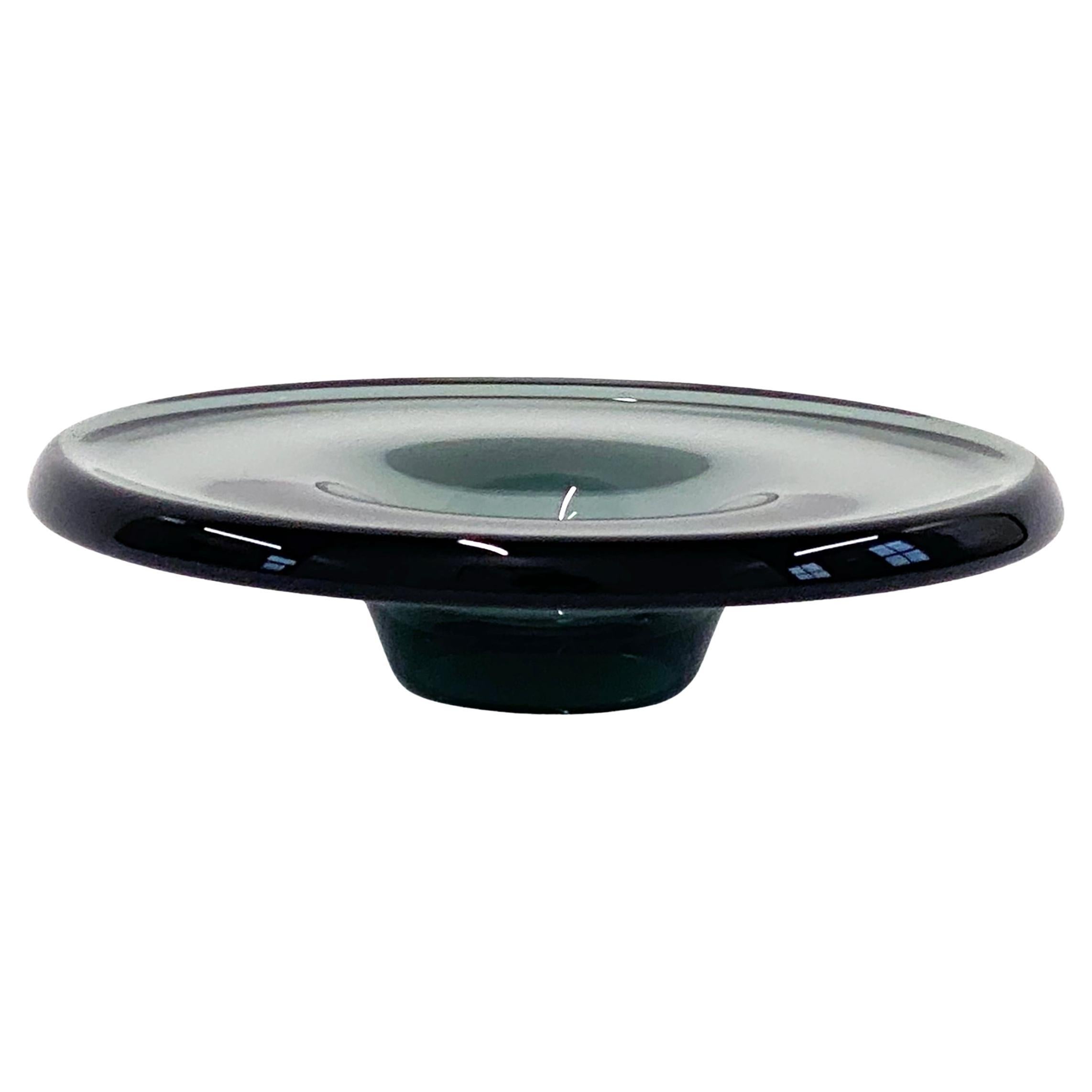 Ciotola di vetro pesante Andries Dirk Copier (A. D.) Leerdam -- 10 libbre in vendita