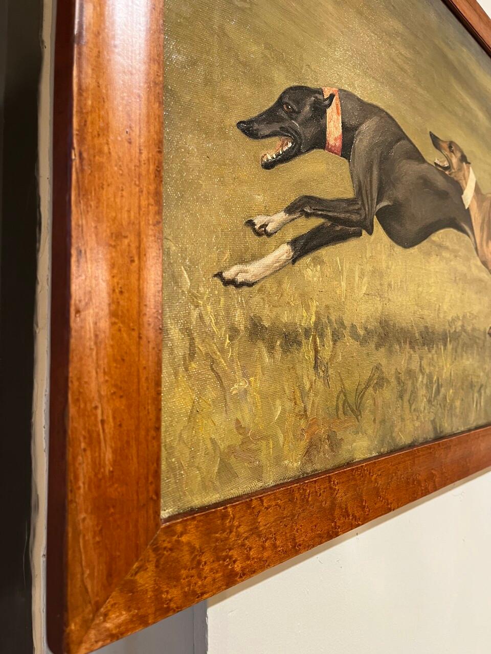 Hand-Painted Leesa Sandys-Lumsdaine Oil on Canvas 