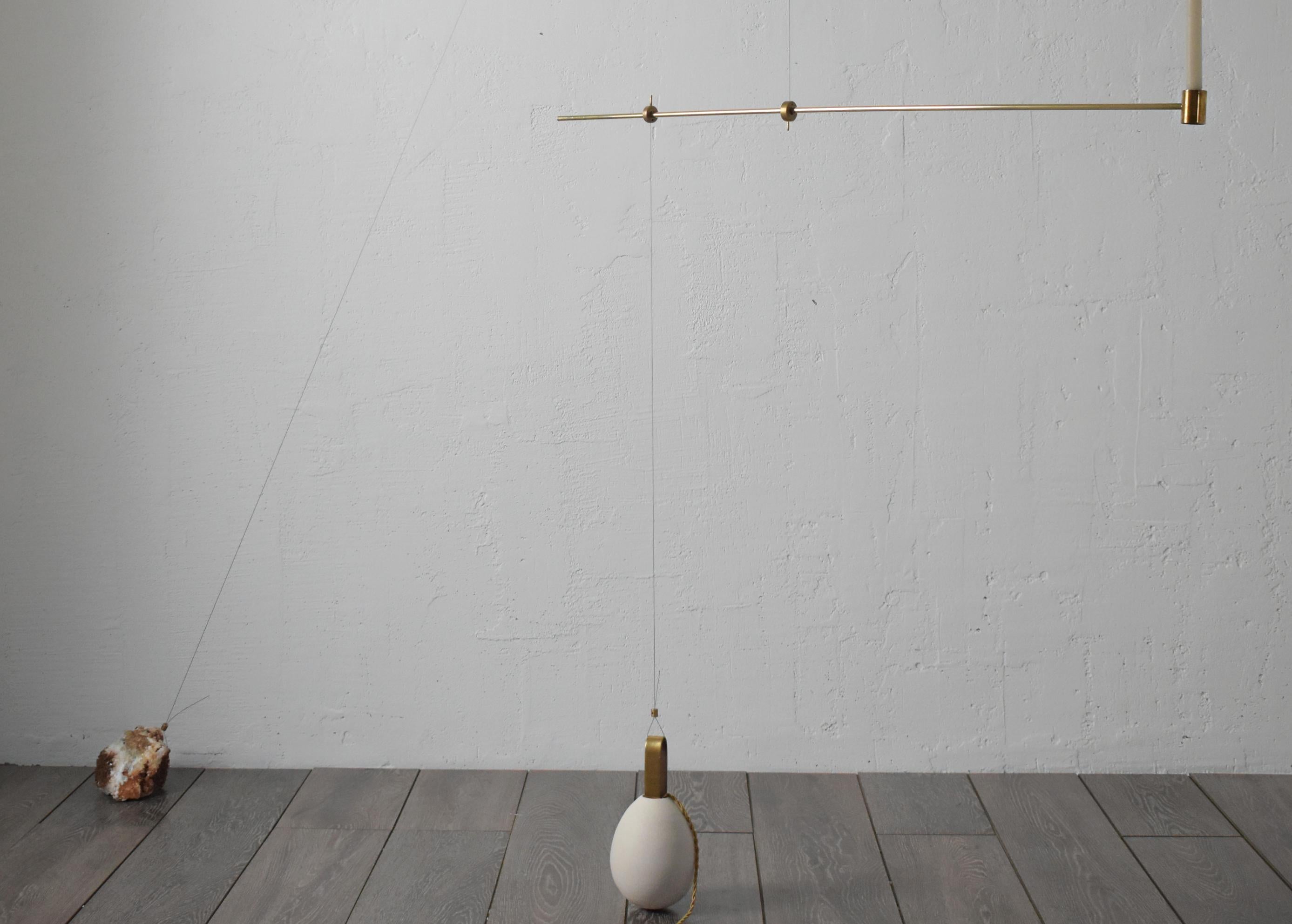 Post-Modern Left at Midnight Ceiling Lamp by Periclis Frementitis For Sale