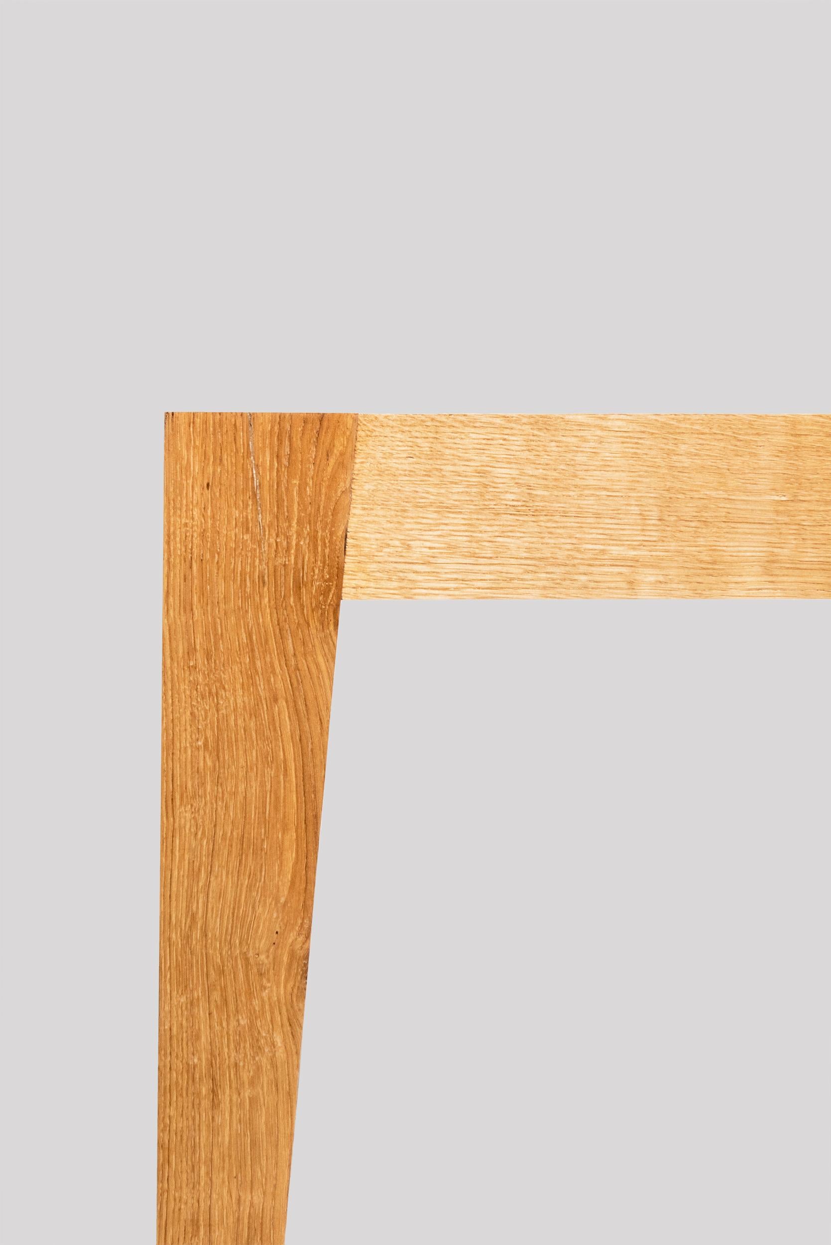 Leftover Table in Maple and Oak Solid Wood by Studio F In New Condition For Sale In Torino, IT