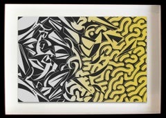 Worlds Collide by lefty OUT there & Louis De Guzman - limited edition print