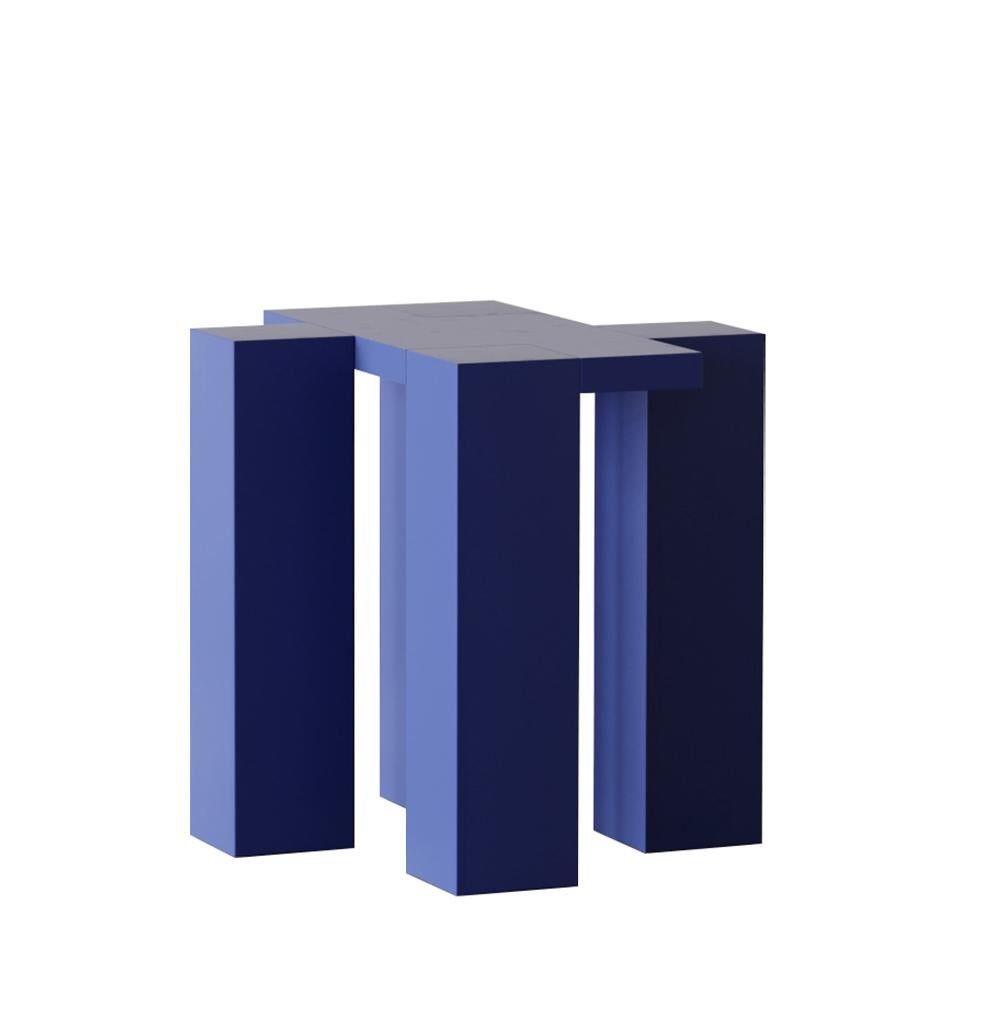 XXIe siècle et contemporain Table d'appoint laquée noire Hermhaus en vente